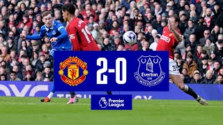 MAN UNITED 20 EVERTON  Premier League highlights [upl. by Yole132]