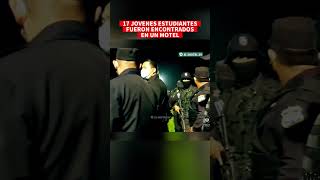 ultimahora 17 Jóvenes Estudiantes fuer0n enc0ntrad0s en Un Motel en el salvador 🚨 [upl. by Ardnahsal]