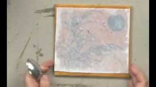 Encaustic  Photocopy Transfer [upl. by Adam878]