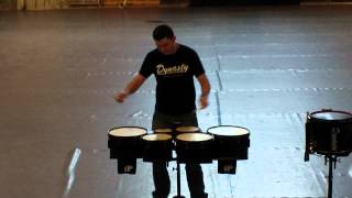 Tim Brosius Matrix Percussion 2012 IPE Quad solo exhibition [upl. by Fusuy]