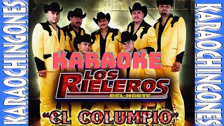 KARAOKE Los Rieleros del Norte  quotEL Columpioquot [upl. by Alleinnad]