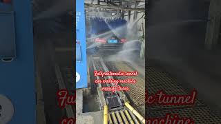 Fully automatic tunnel car washing machine manufacturer carwash machine bus washing [upl. by Adrahs926]