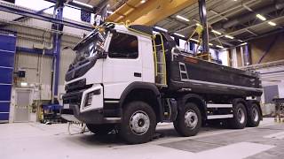 Volvo Trucks  Extreme weight testing of the Volvo FMX [upl. by Llehsad]