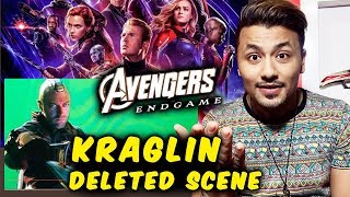 Avengers Endgame  Kraglins Scene Got CHOPPED From Final Cut [upl. by Zehc]