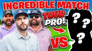 We Took On A Tour Pro In One Of The Greatest Golf Matches Weve Ever Had [upl. by Alvita32]