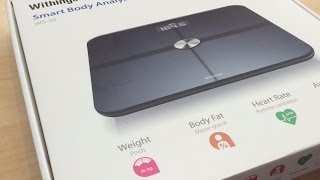 Withings Scale Unboxing amp Review Syncs With Myfitnesspal App [upl. by Leahsim]