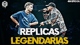 REPLICAS LEGENDARIAS en el FREESTYLE 🔥 [upl. by Kariotta]