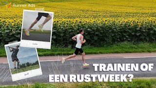 Hardlopen of een rustweek [upl. by Patricio]