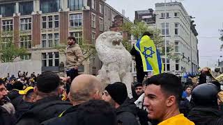 Maccabi Tel Aviv fans in Amsterdam 07112024 part 2 [upl. by Wan]