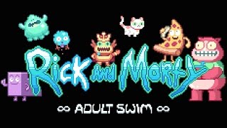 Rick and Morty 8Bit Intro  Adult Swim [upl. by Kaufman]