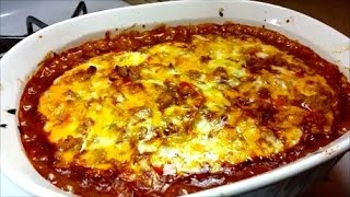 Easy Enchilada Casserole  Red Enchilada Sauce Recipe [upl. by Oiciruam18]