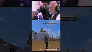 ff modi funny gameplay and funny come entry 🤣😂 freefire modi gamer [upl. by Tansy]