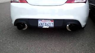 Hyundai Genesis Coupe 20T TurboXS RSD Exhaust [upl. by Kolosick95]