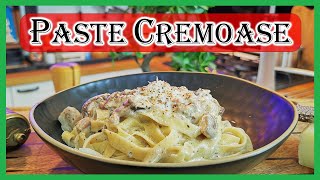 Tagliatelle Cremoase cu Ciuperci  Hribi Ghebe si Trufe  Paste cu Ciuperci  Chef Florin Arvunescu [upl. by Martita]