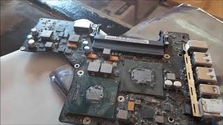 Macbook A1342 A1278 A1286 vmotherboard replacement 2020 [upl. by Eittah137]