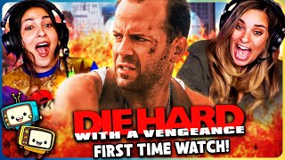 DIE HARD WITH A VENGEANCE 1995 Movie Reaction  First Time Watch  Bruce Willis  Sam Jackson [upl. by Ytinirt]