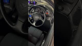 Single turbo half bridge ported rotary engine idle 🎶 FD3S RX7 🎶 13BREW 🎶 ASMR [upl. by Jarietta]