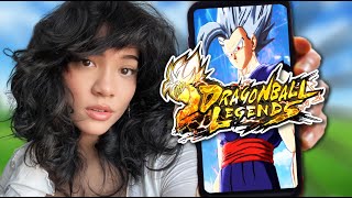 Cinnas First Time Playing Dragon Ball Legends Mobile [upl. by Bradly]