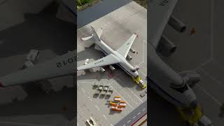 Rhein Ruhr Cargo Terminal in a 2000s years✈️ airport miniature aviation diorama cargo planes [upl. by Latoyia88]