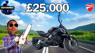 DUCATI DIAVEL V4  DURABILITY TEST [upl. by Enelahs]