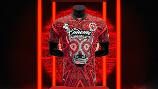 Arte y Fútbol Nuevo jersey del mítico Xoloitzcuintle [upl. by Champagne]