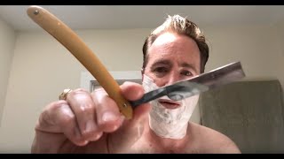 Shaving with a Straight Razor and a Safety Razor [upl. by Adaliah]