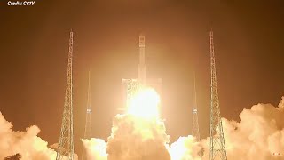 Long March 7 Launches Tianzhou 8 Cargo Spacecraft to the TSS [upl. by Eadwina]