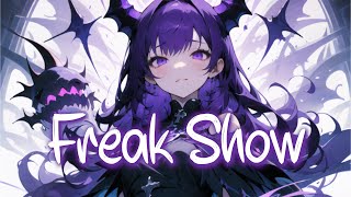 「Nightcore」 Freak Show  Jake Daniels amp AViVA ♡ Lyrics [upl. by Jehanna]