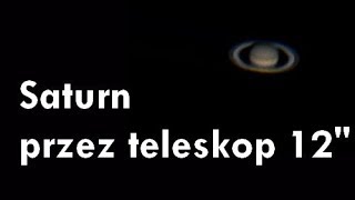 Saturn przez teleskop  AstroLife [upl. by Emia]