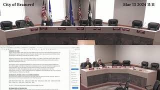 City of Brainerd  Personnel amp Finance Committee  3132024 [upl. by Anali]