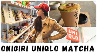 JAPOŃSKI TOUR ONIGIRI UNIQLO MATCHA [upl. by Currie]