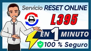 EPSON L395 ✅ Servicio ONLINE Reset Almohadillas 🔒 Seguro ⚡ Rápido y 🔄 Reutilizable [upl. by Carper]