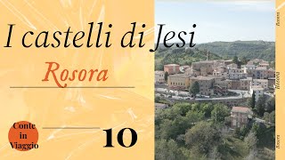 Borgo di Rosora Ancona Marche video in 4K [upl. by Aigroeg575]