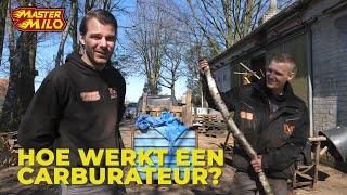 Waarom loopt deze brommer niet goed Carburateur uitleg MasterMiloHelpdesk [upl. by Zevahc959]