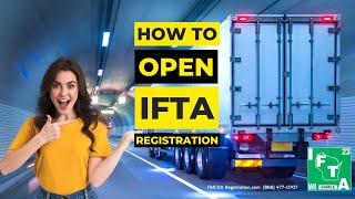 IFTA Registration  How To Register Your Truck For IFTA A StepByStep Guide for IFTA Creation [upl. by Acinnor]