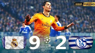 Real Madrid vs Schalke 04 92 agg UCL 20132014  Round of 16  12 Leg  All Goals amp Highlights [upl. by Damle963]