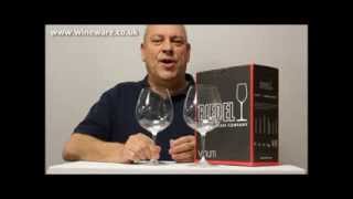 Riedel Vinum Burgundy  Pinot Noir Wine Glass Video  64167  Wineware [upl. by Nigle]