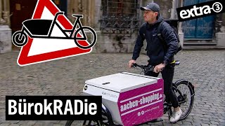 Realer Irrsinn Gebühr für Fahrradkuriere in Aachen  extra 3  NDR [upl. by Ermeena516]