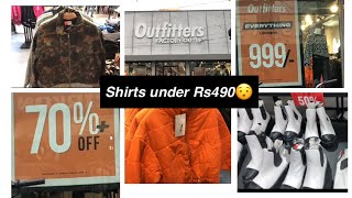 Outfitters factory outlet price from Rs490😮 [upl. by Noevart]