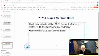 YouTube  October 29 2024  Organizational Meeting of Council [upl. by Jacobsen]