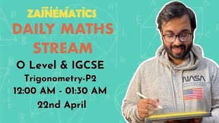 O LEVELS TRIGONOMETRY P2 PRACTICE MARATHON [upl. by Hammond]