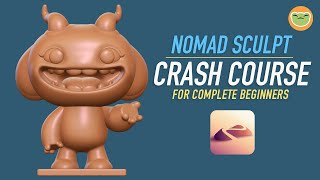 Nomad Sculpt Crash Course for Complete Beginners  Step by Step Tutorial [upl. by Hun]