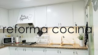 REFORMA EN LA COCINA  SIN OBRAS [upl. by Akselav781]