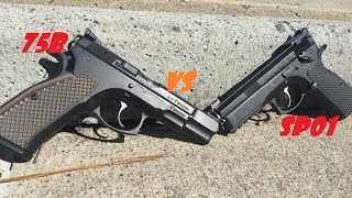 Deciding between the CZ 75B vs CZ SP01  Which should I Buy [upl. by Nelan730]