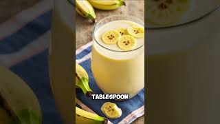 Banana Milkshake Recipe😊 Recipe Hub 97 [upl. by Melborn861]