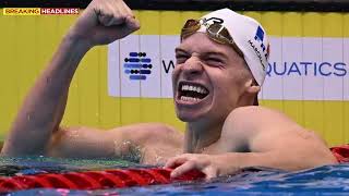 Olympic Swimmer Dominates 100 Fly in California Brett Hawke Analysis [upl. by Laup]