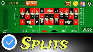 🔥 Powerful Splits Strategy to Win at Roulette  Roulette Strategy to Win [upl. by Omsare]