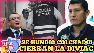 SE HUNDIO SOLO POR CULPA D HARVEY COLCHADO CIERRAN LA DIVIAC PNP [upl. by Meingoldas]