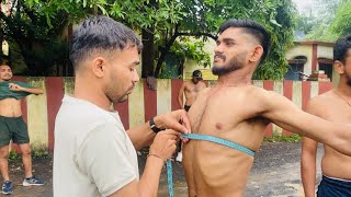 SSC Chest measurements  MP Police Chest Measurement trending viralvideo ssc cisf ssb medical [upl. by Yhtir]