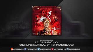 Lil CJ Kasino  X3 Instrumental Prod By TRAPMONEYBIGGIE  DL via Hipstrumentals [upl. by Mathi]